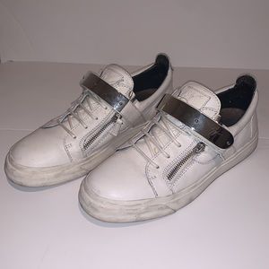 Giuseppe Zanotti Men’s White Sneakers
